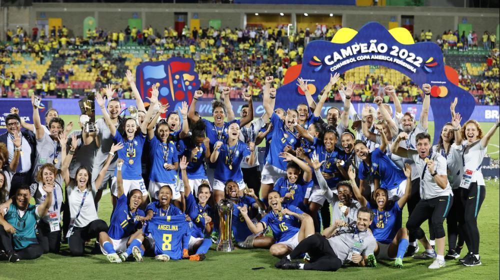 Brasil Derrotó A Colombia Y Se Llevó La Copa América Femenina 2022 Zona Cero 1540