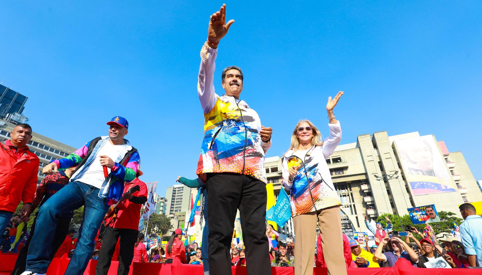 El Presidente de Venezuela, Nicolás Maduro.