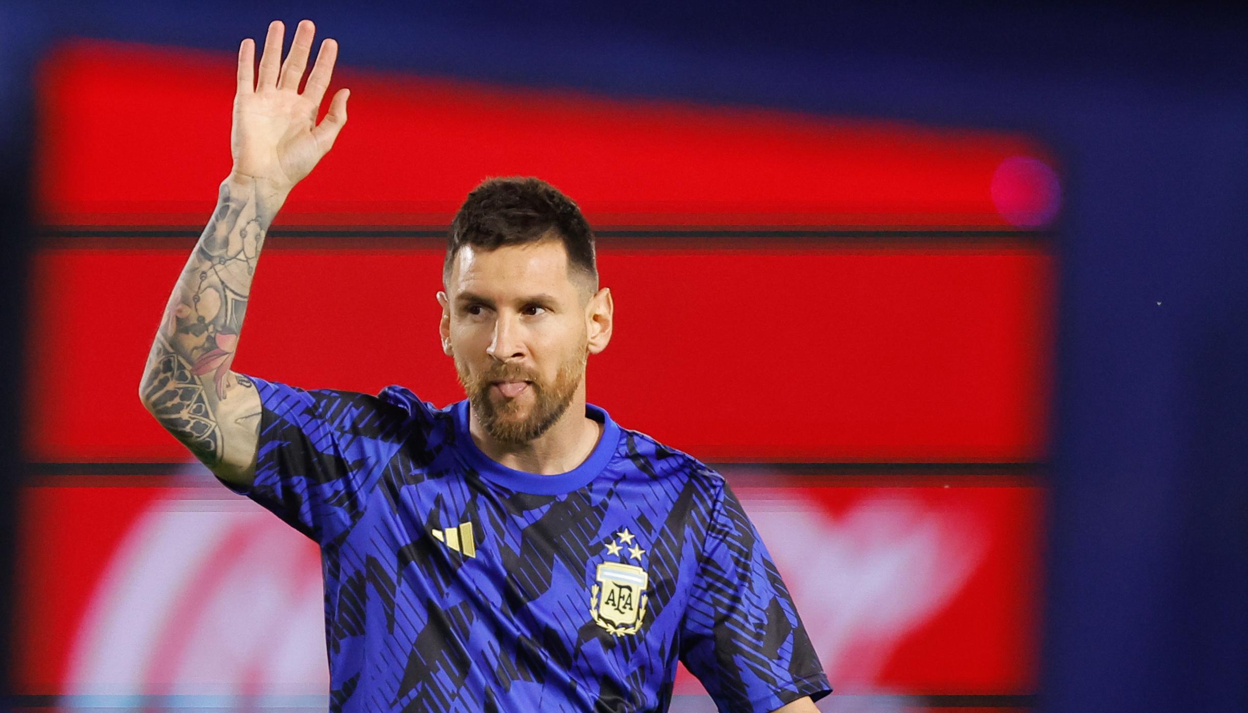 Lionel Messi, capitán de la selección Argentina. 