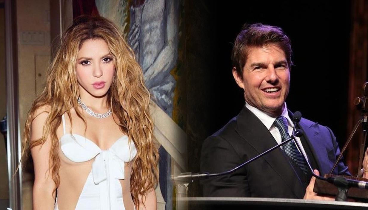 Shakira y Tom Cruise.
