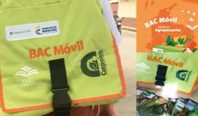 BAC Móvil es un programa de extensión bibliotecaria, creado para servir de puente entre los usuarios de las zonas rurales del país y las entidades del sector agropecuario colombiano, 