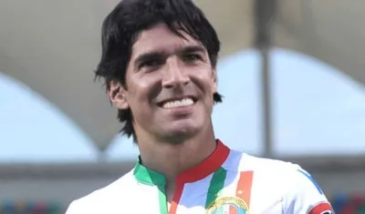 Sebastián Abreu, jugador uruguayo. 