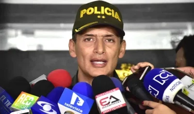 BG Mariano Botero, Comandante Policía Metropolitana de Barranquilla.