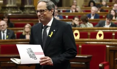 El nuevo presidente de la Generalitat, Quim Torra.