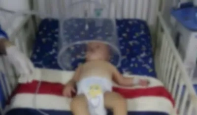 Actualmente, la bebé se encuentra hospitalizada en una clínica distinta a donde se presentaron los problemas.