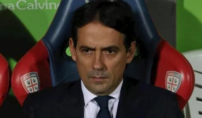 Simone Inzaghi, técnico de la Lazio.