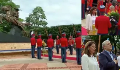 Presidente Duque en la conmemoración de los 200 años de la integración del Ejército Libertador en Tame (Arauca).