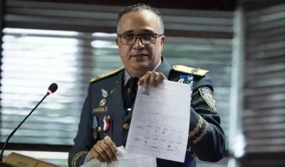 Ney Aldrin Bautista Almonte, jefe de Policía de República Dominicana. 