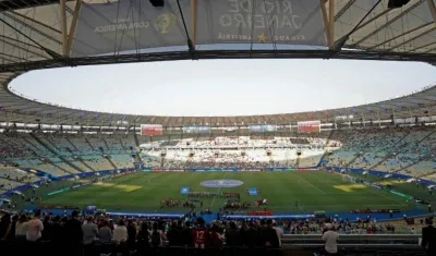 Estadio Maracaná, en donde se jugará la final.