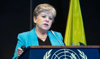 La secretaria ejecutiva de la Cepal, Alicia Bárcena. 