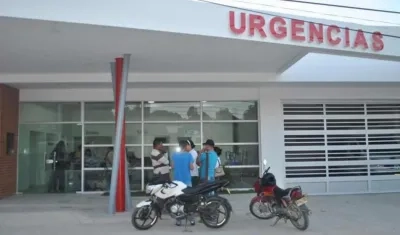 El adolescente fue atendido en primera instancia en el Hospital de Puerto Colombia. 