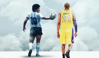 Diego Maradona y Kobe Bryant.