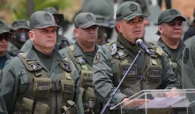 El ministro de Defensa de Venezuela, Vladimir Padrino.