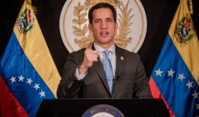 El actual jefe del Parlamento de Venezuela, Juan Guaidó.
