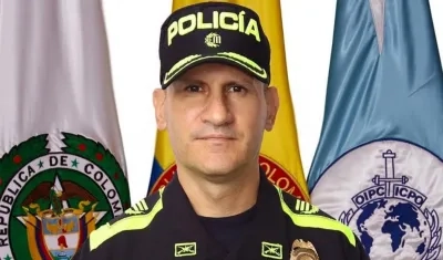 Coronel Carlos Currea Barrera, Comandante de la Policía en Atlántico.