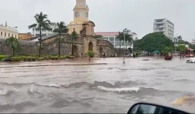 Inundaciones en las principales días.