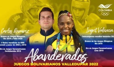 Carlos Ramírez e Ingrit Valencia han brillado en los Juegos Olímpicos, ganando bronces. 
