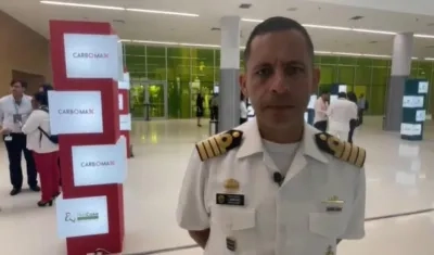 Jesús Andrés Zambrano Pinzón. Capitán de Puerto de Barranquilla.