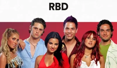 RBD, célebre banda de músicos mexicanos.