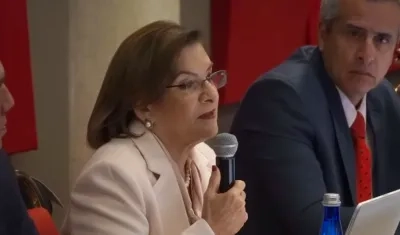 La Procuradora General de la Nación Margarita Cabello Blanco.