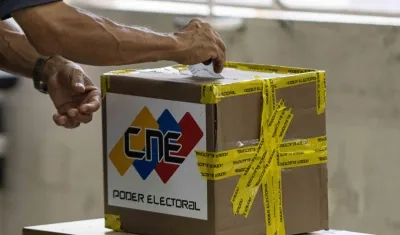Foto archivo de elecciones primarias en Venezuela