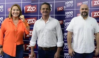 Verónica Patiño, Raymundo Marenco y Luis Enrique Guzmán