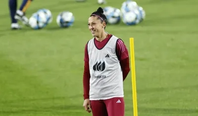 Jenni Hermoso, jugadora de la selección española de fútbol.