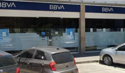 Sede del banco BBVA en Santa Marta.