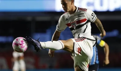 James Rodríguez no actúa con Sao Paulo desde el 26 de noviembre. 