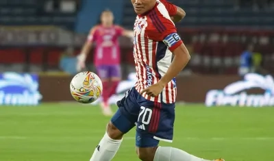 Carlos Bacca, delantero y capitán del Junior, suma cuatro goles en Copa Libertadores.