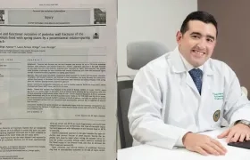 El médico Juan Gabriel Reátiga.