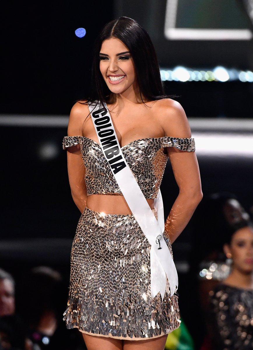 Laura González en Miss Universo.