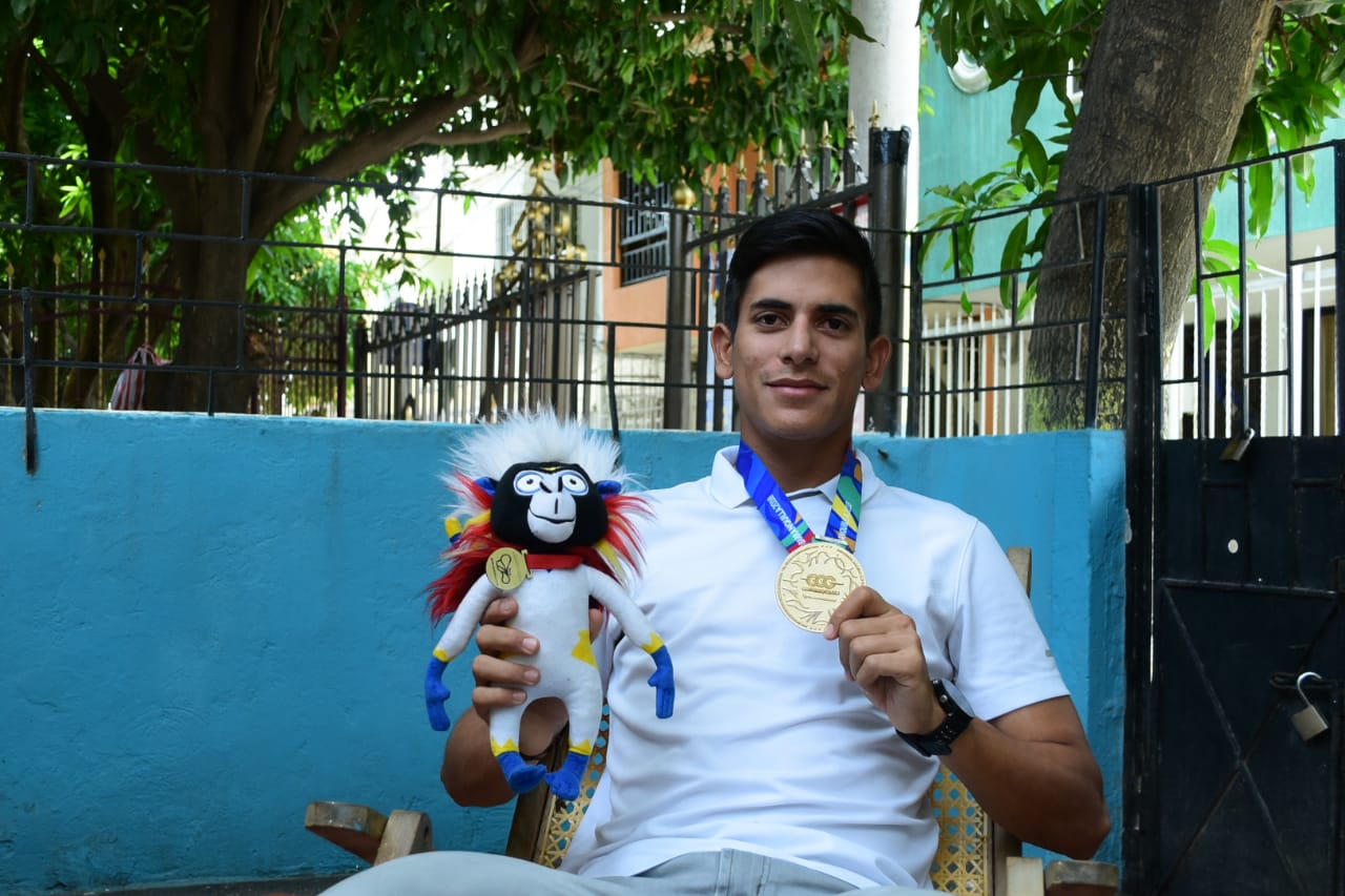 Este año Nelson Soto ganó el oro de los Juegos Centroamericanos de Barranquilla 2018. 