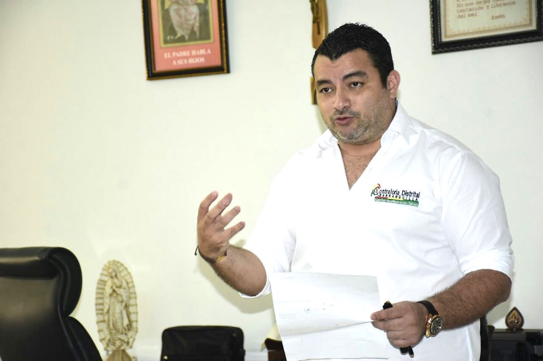 Fernando Fiorillo Zapata, Contralor Distrital de Barranquilla y anfitrión del encuentro.