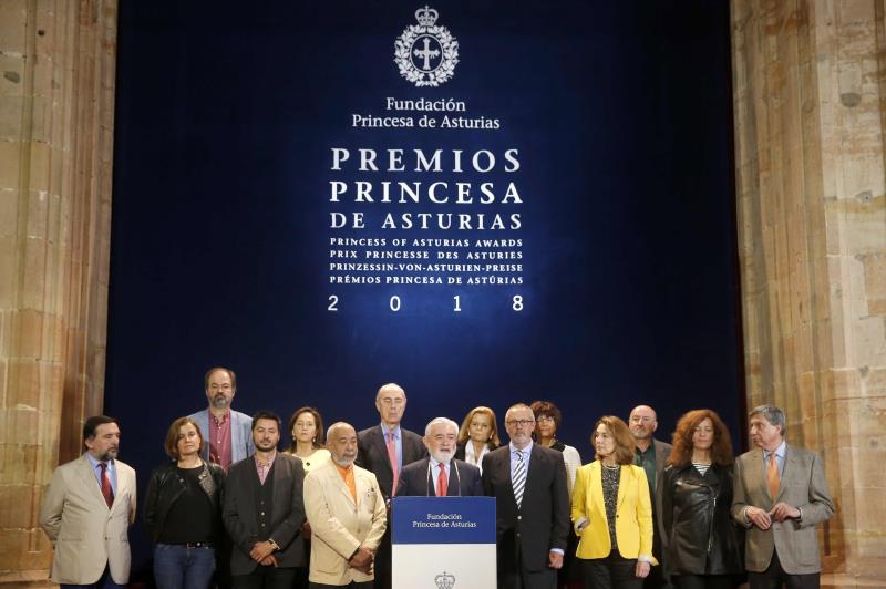 Ceremonia de entrega del Premio Princesa de Asturias.