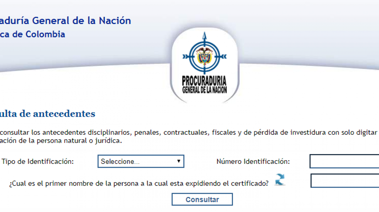 Antecedentes disciplinarios para descargar