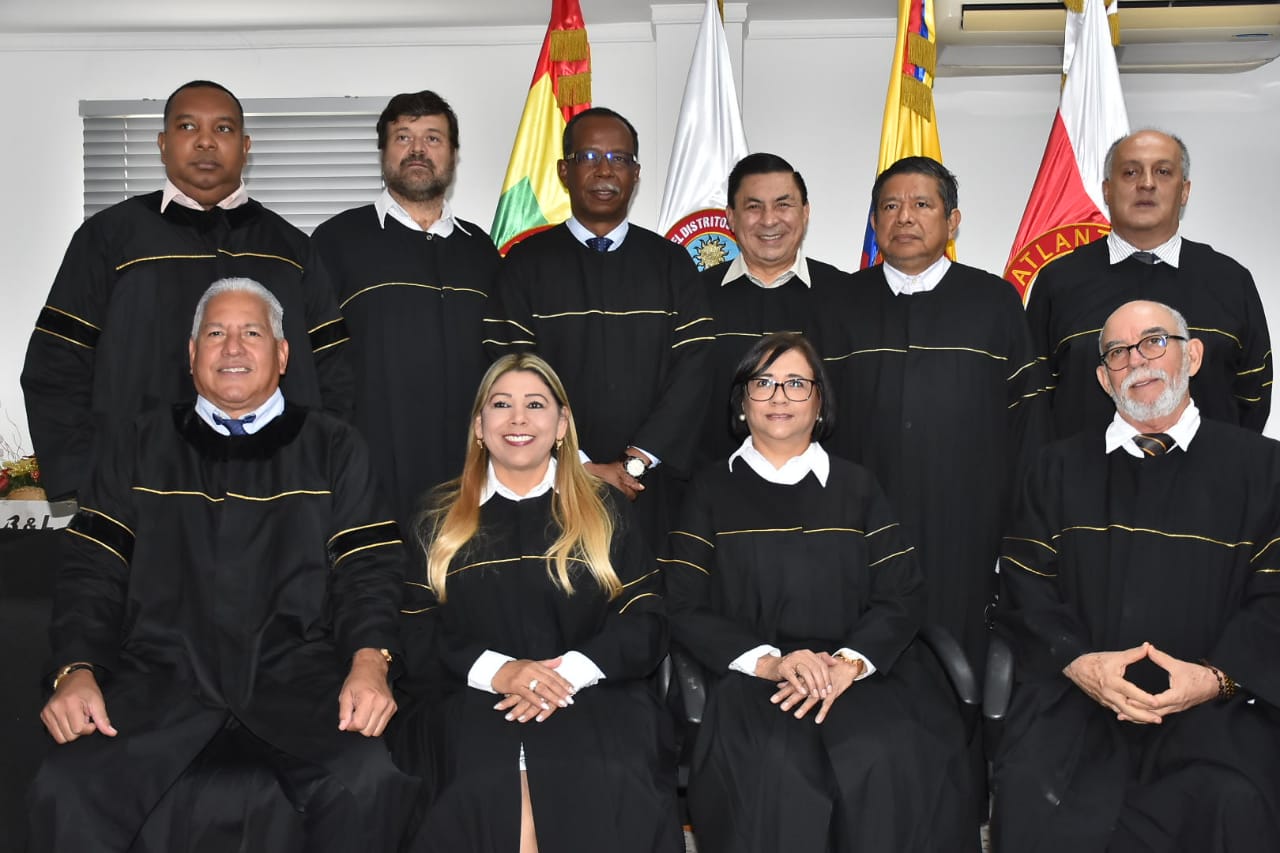 Magistrados del Tribunal Superior de Barranquilla.