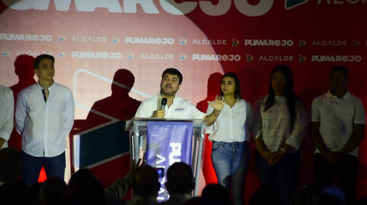 El Alcalde electo de Barranquilla, Jaime Pumarejo