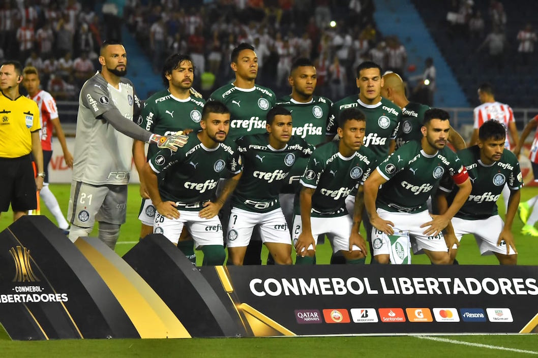 La titular del Palmeiras en el Metropolitano.
