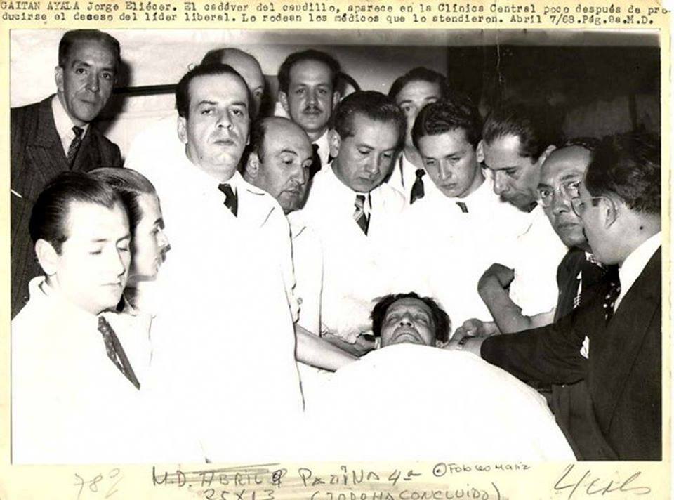 Muerte de Jorge Eliécer Gaitán.