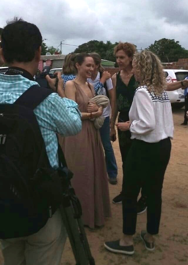 Angelina Jolie en La Guajira.