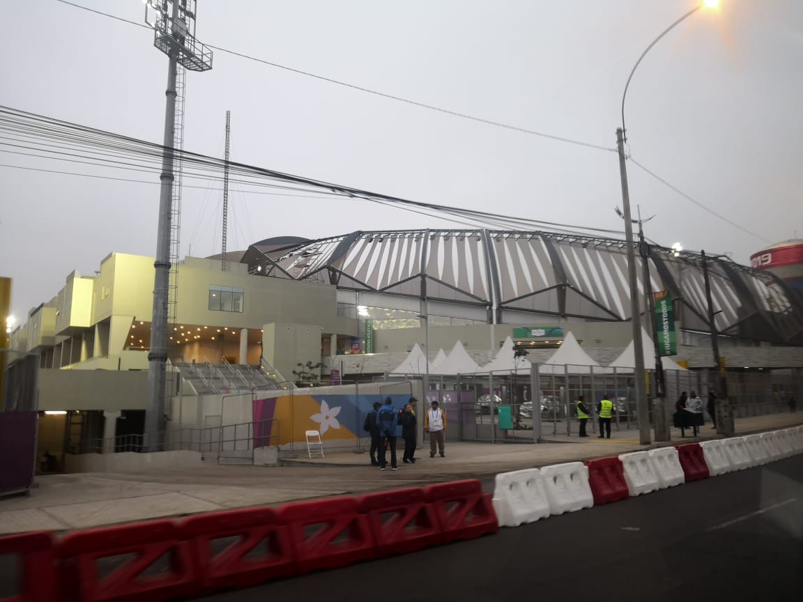 Estadio Nacional de Lima. 