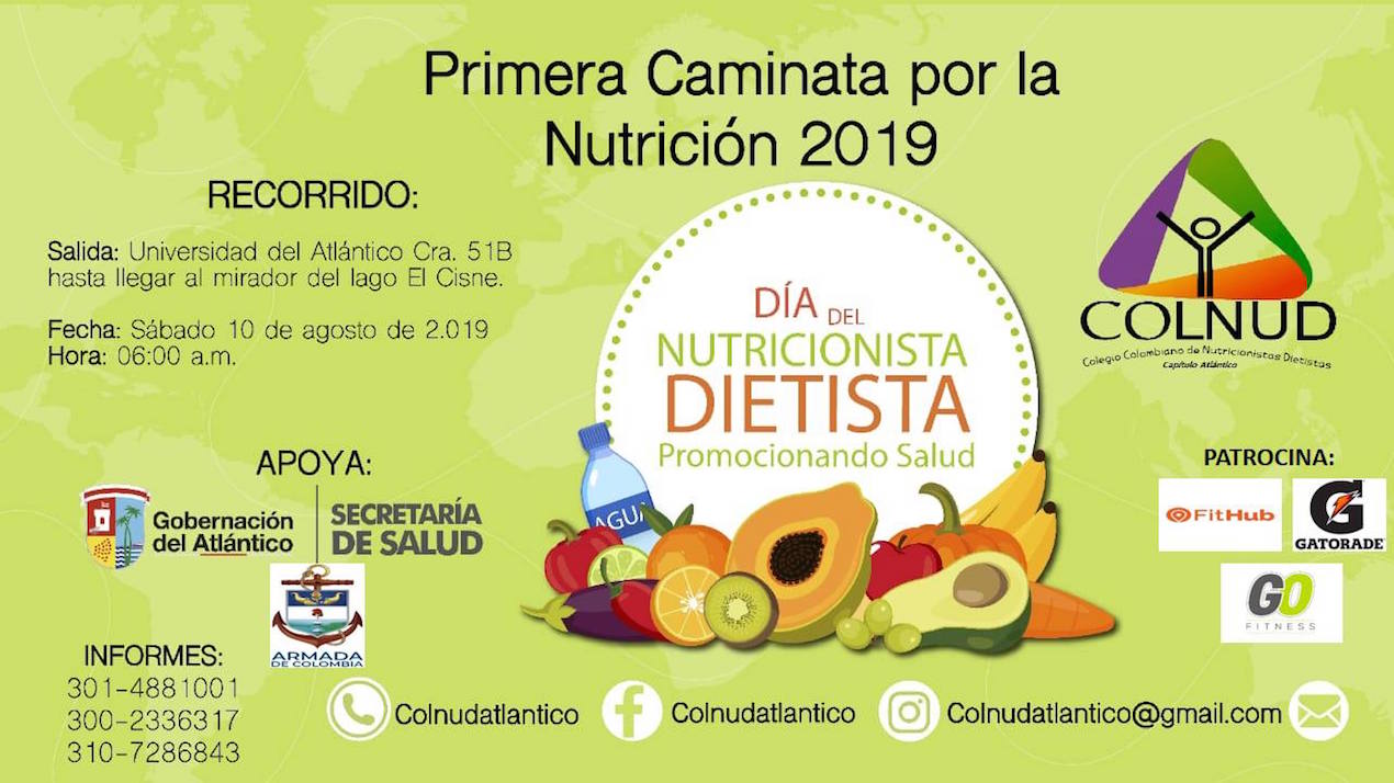 Este Sabado Barranquilla Camina Por La Nutricion Desde La Universidad Del Atlantico Zona Cero