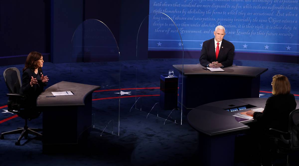 Debate entre candidatos a la Vicepresidencia de Estados Unidos.