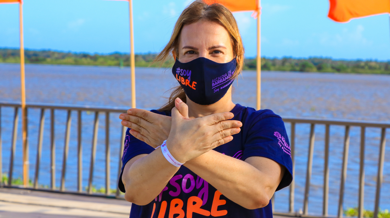 Campaña #SoyLibre en Barranquilla