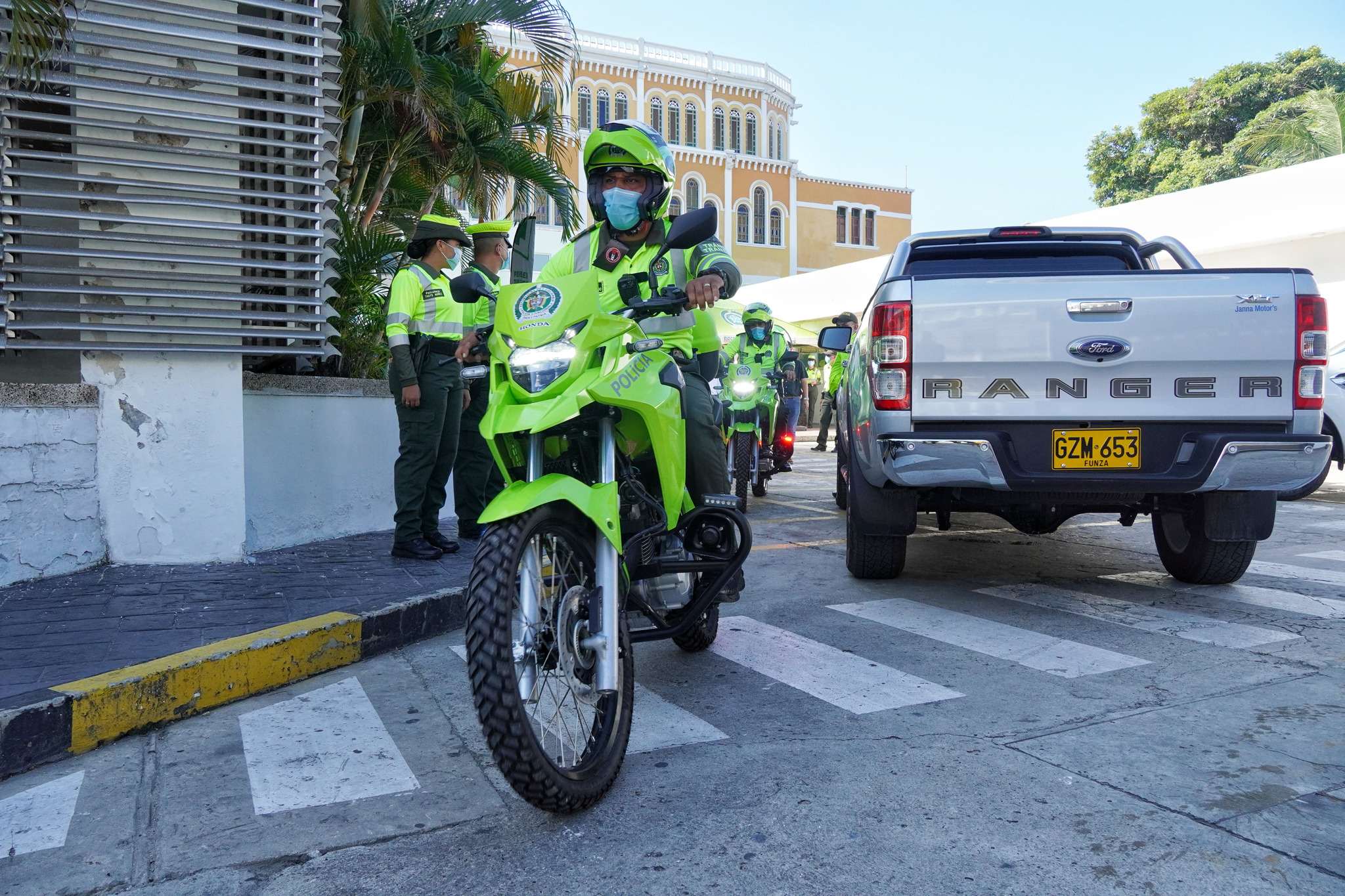 Policía de Tránsito de Barranquilla.