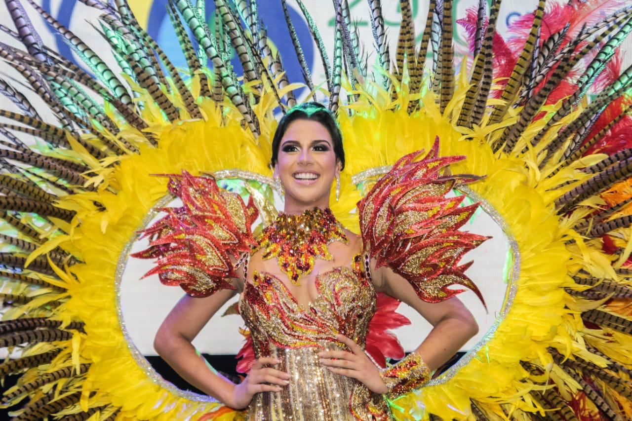 Milena Vidal, Reina del Carnaval de Soledad 2020.