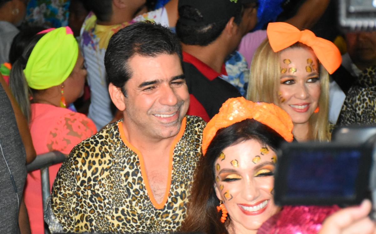 El exalcalde de Barranquilla, Alejandro Char, y su esposa Katia Nule.