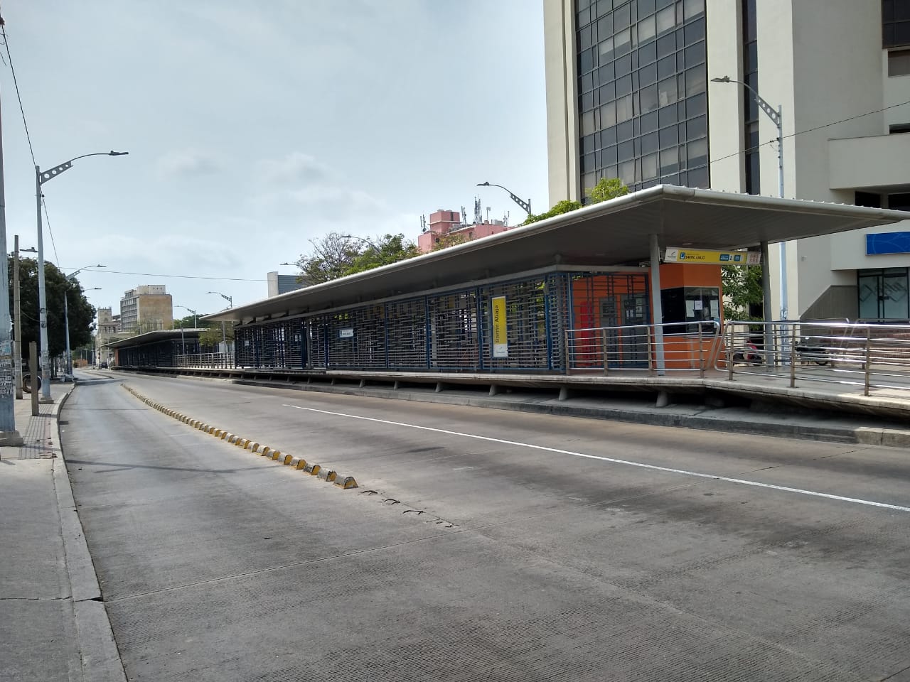 Estación Barrio Abajo de Transmetro.
