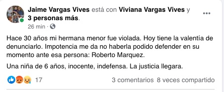 La revelación de Jaime Vargas Vives.